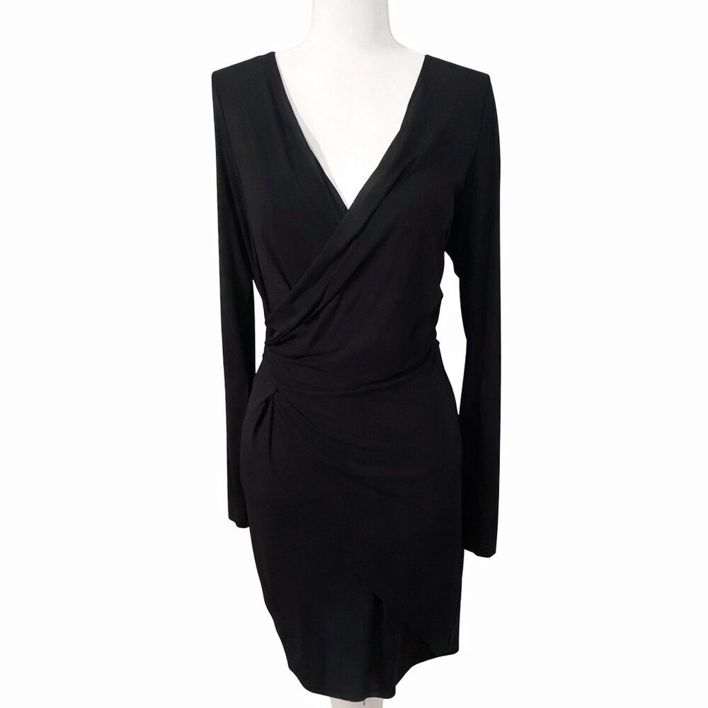 🖤 Shedo Lane UV Faux Wrap Black Dress | Bamboo Blend & Stretch | Medium M ✨
